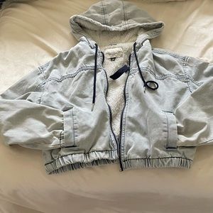 LAST DAY Cropped Denim jacket